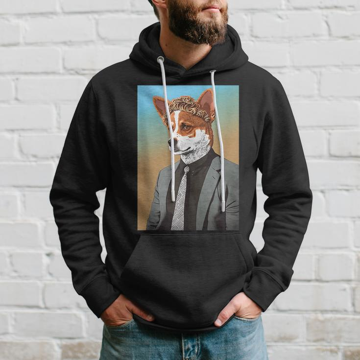 Bussin Corgi Funny Zoomer Meme Cool Trending Hoodie Gifts for Him