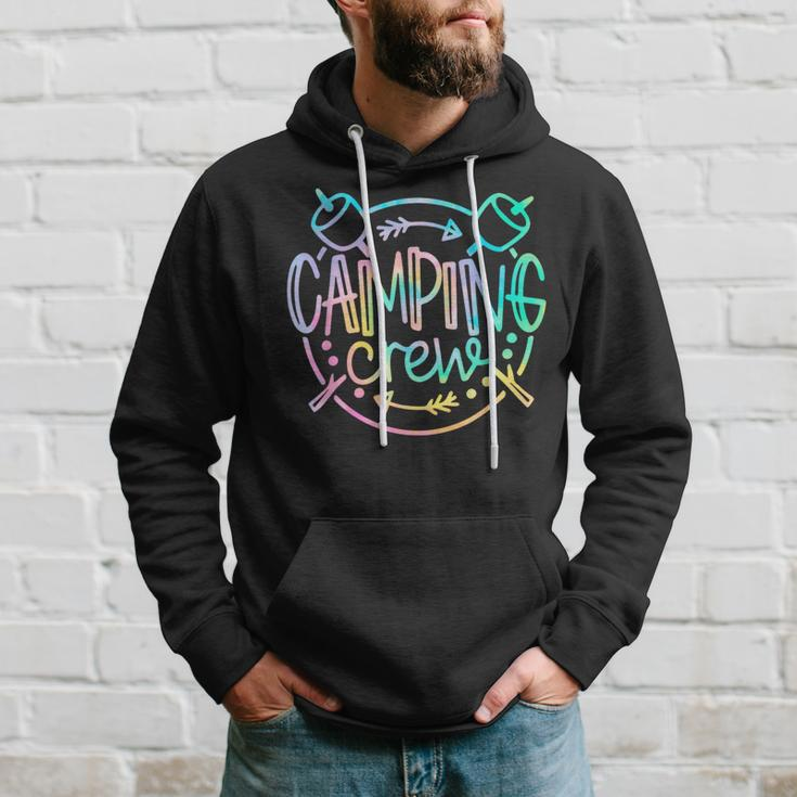 Camping Crew Camper Group Family Friends Cousin Matching Hoodie Gifts for Him