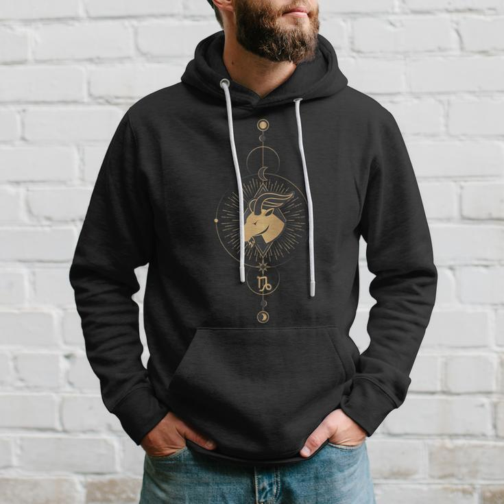 Capricorn Zodiac Symbol Cosmic Cool Astrology Lover Hoodie Gifts for Him