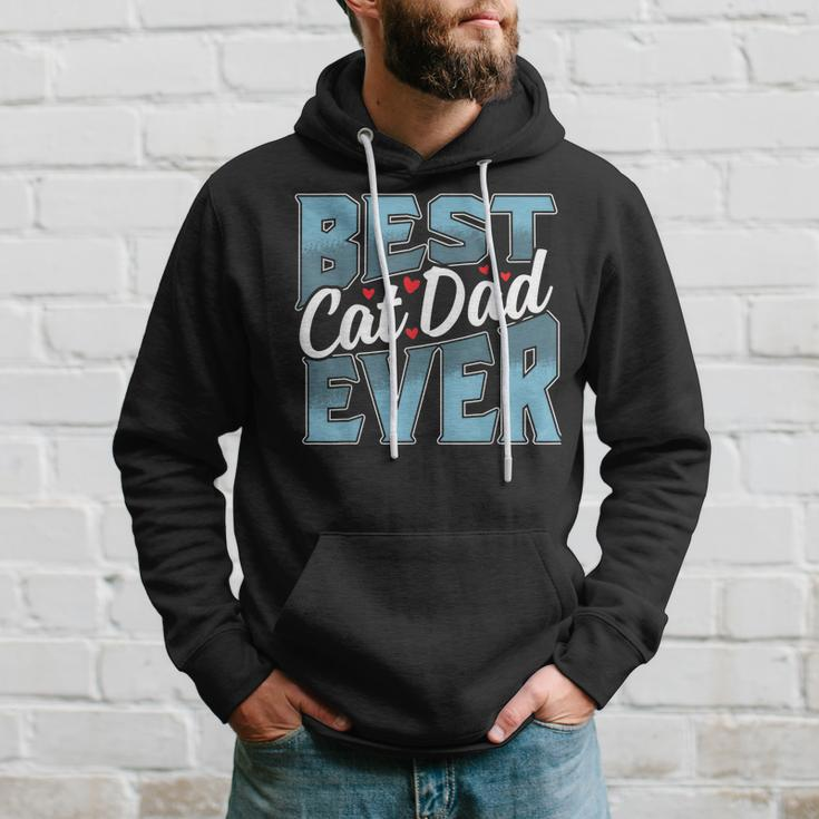 Cat Dad Gift Idea For Fathers Day Best Cat Dad Ever Hoodie Gifts for Him