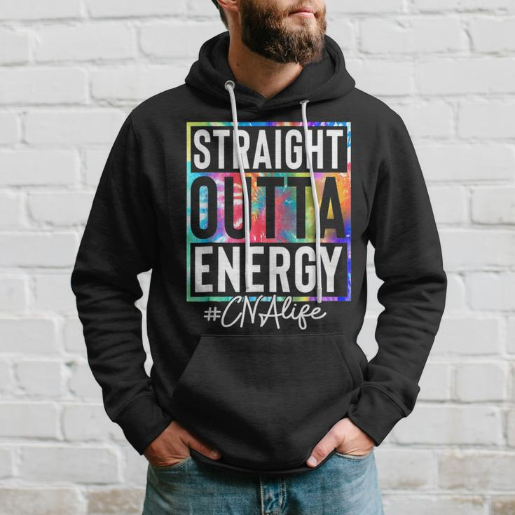 Certified Nursing Assistant Cna Life Straight Outta Energy Hoodie Gifts for Him