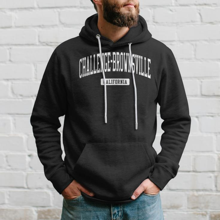 Challenge-Brownsville California Ca Vintage Athletic Sports Hoodie Gifts for Him