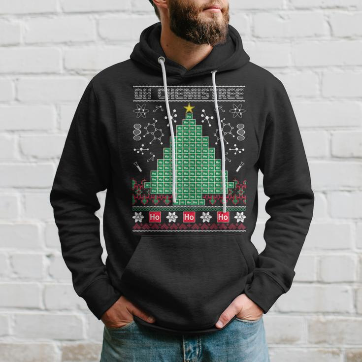 Chemist Element Oh Chemistree Ugly Christmas Sweater Hoodie Gifts for Him