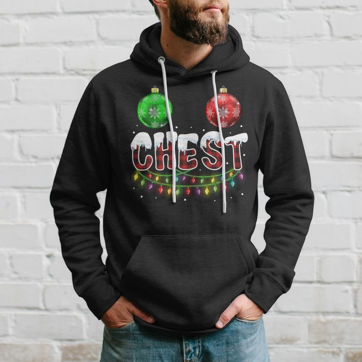 Chest Nuts Christmas Matching Couple Chestnuts Hoodie Gifts for Him