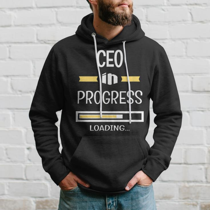 Chief Executive Officer In Progress Job Profession Hoodie Gifts for Him
