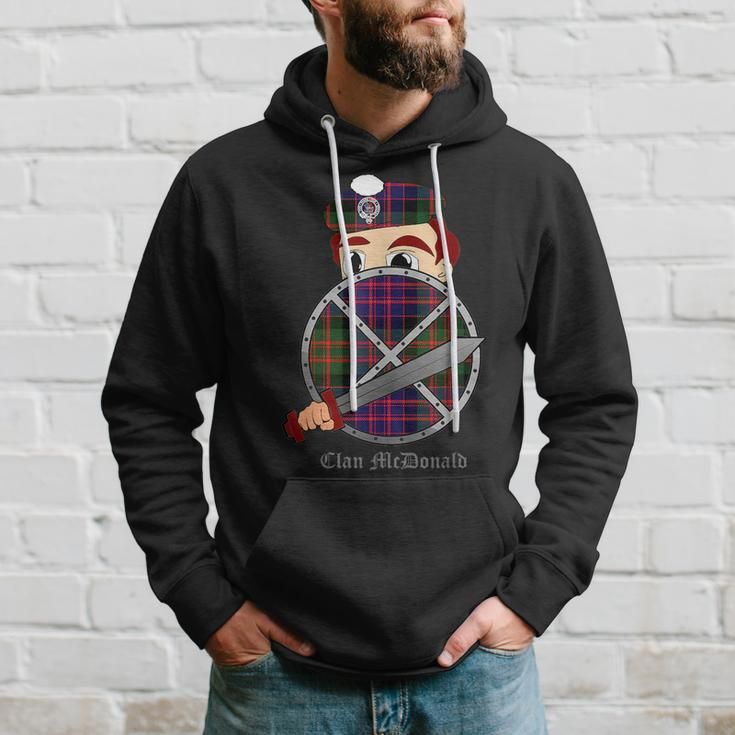 Clan Mcdonald Surname Last Name Scottish Tartan Crest Funny Last Name Designs Funny Gifts Hoodie Gifts for Him