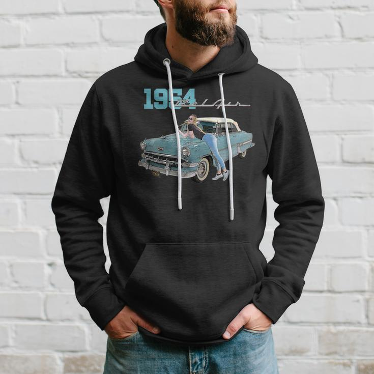 Classic Cars 1954 Belair 50S Convertible Car Collectors Hoodie Gifts for Him