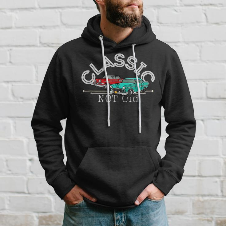 Classic Not Old Im Not Old Im Classic Funny Car Graphic Hoodie Gifts for Him