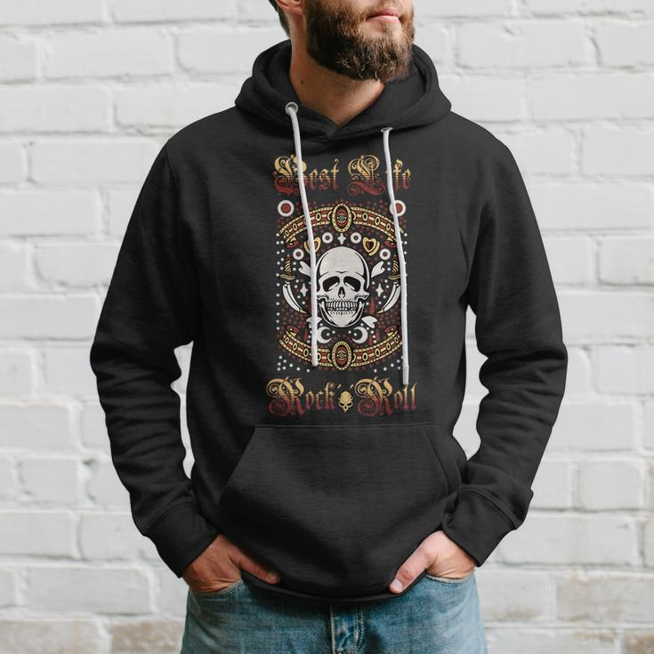 Classic Rock Style And Skull Theme For Rock Summer Hoodie Gifts for Him