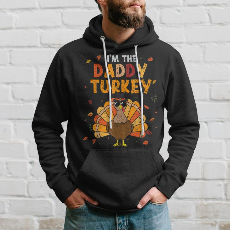 Cool I'm Daddy Turkey Thankful Papa Happy Thanksgiving Dad Hoodie Gifts for Him