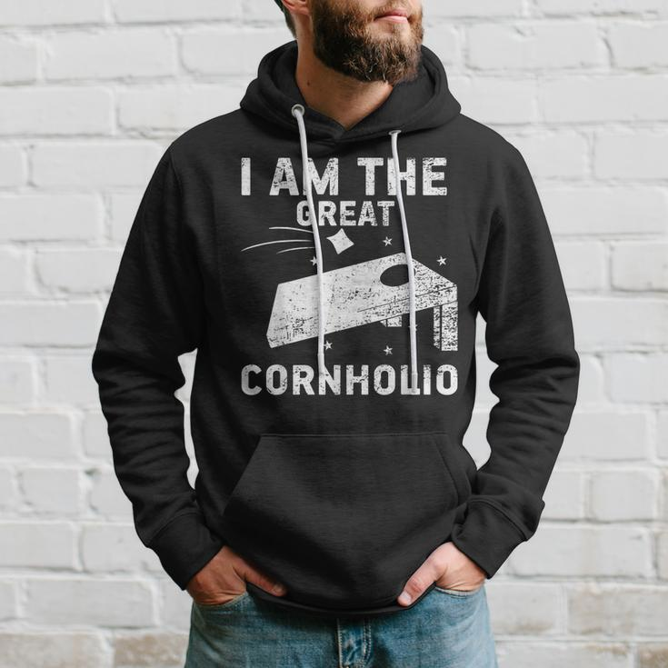 Cornhole Team I Am The Great Cornholio Hoodie Gifts for Him