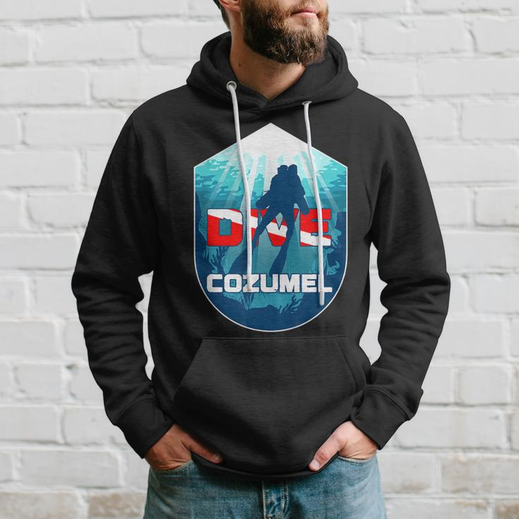 Cozumel Scuba Free Diving Snorkeling Mexican Vacation Gift Hoodie Gifts for Him