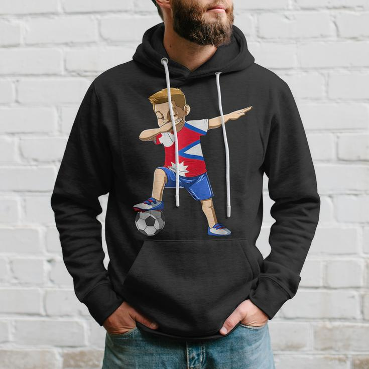 Dabbing Soccer Boy Nepal Jersey Nepalese Hoodie Gifts for Him