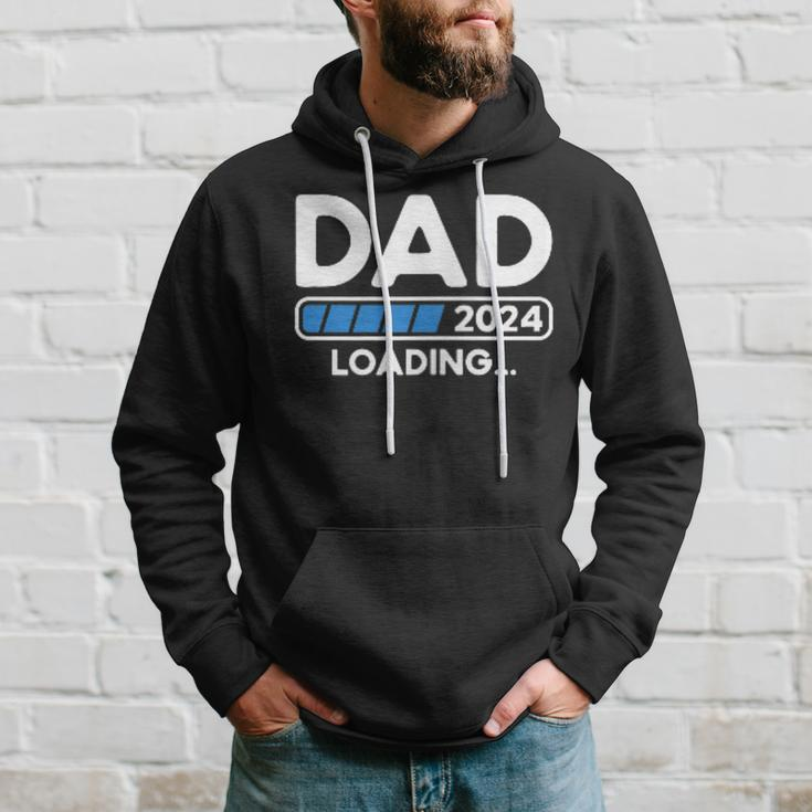 Dad 2024 Loading Pregnancy 2024 Father To Be Soon To Be Dad Hoodie Gifts for Him