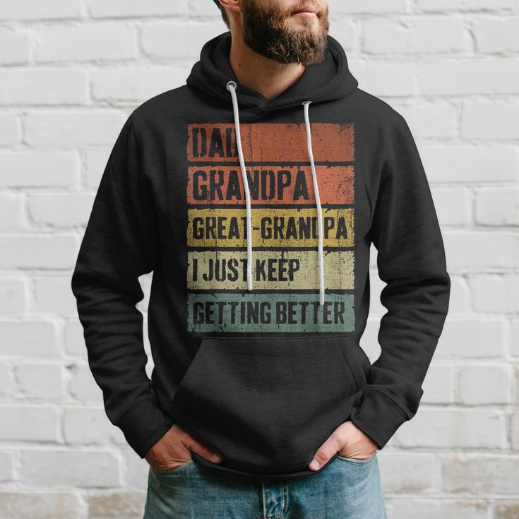Dad Granpa Great Grandpa For Fathers Day Funny Hoodie Gifts for Him