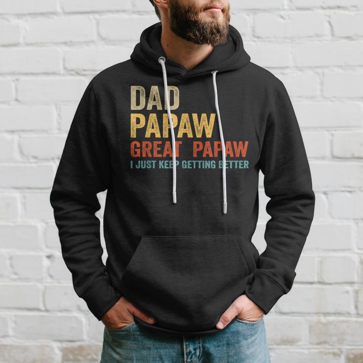 Dad Papaw Great Papaw Dad Grandpa Hoodie Gifts for Him