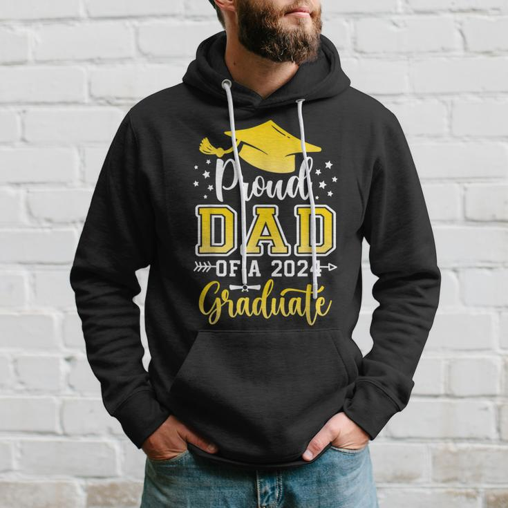 Dad Senior 2024 Proud Dad Of A Class Of 2024 Graduate Hoodie Gifts for Him