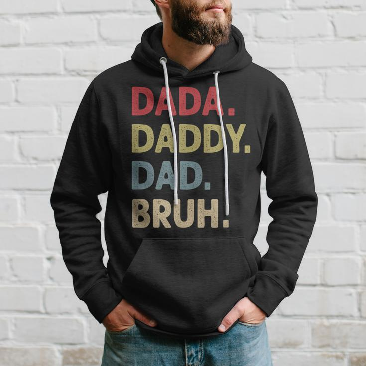 Dada Daddy Dad Bruh Fathers Day Son Quote Saying Funny Hoodie Gifts for Him