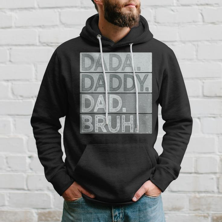 Dada Daddy Dad Bruh For Men Funny Fathers Day Dad Hoodie Gifts for Him