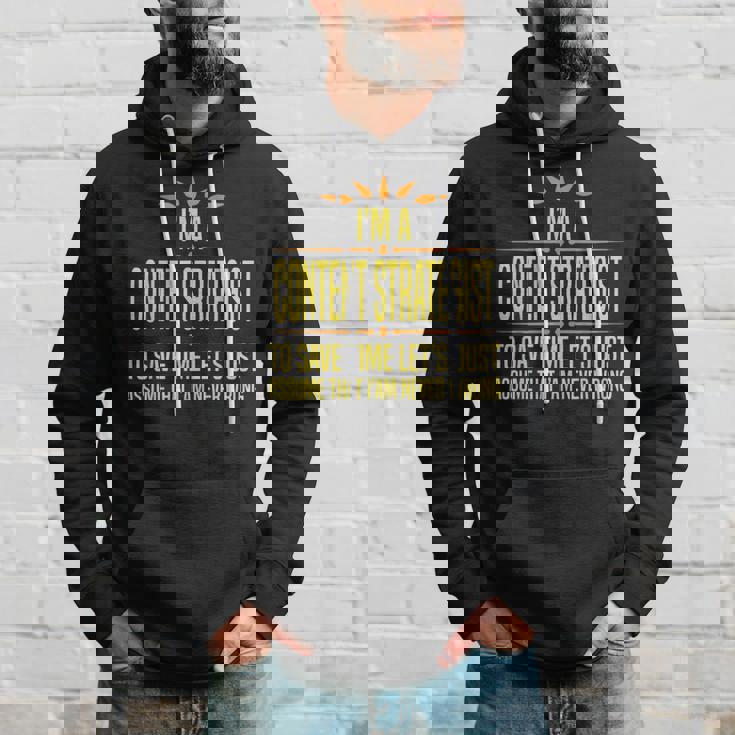 Im A Desk Content Strategist Hoodie Gifts for Him