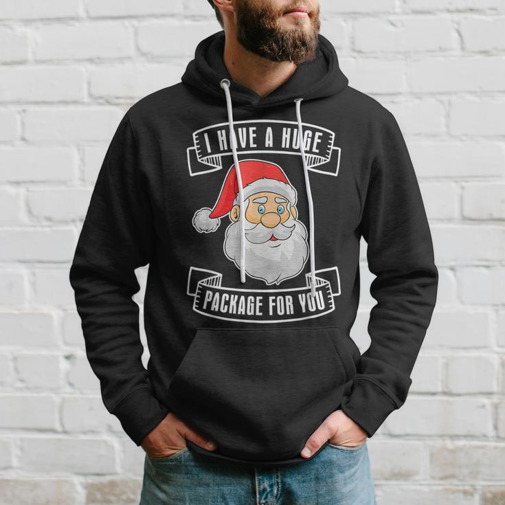 Dirty Christmas Naughty Raunchy For Package Hoodie Gifts for Him