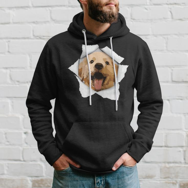 Dog Lover Cute Golden Retriever Jumping Hoodie Gifts for Him