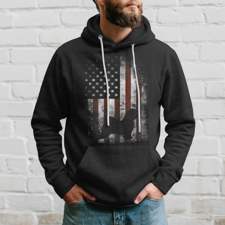 Dog Maltese American Flag Patriotic 4Th Of July Hoodie Gifts for Him