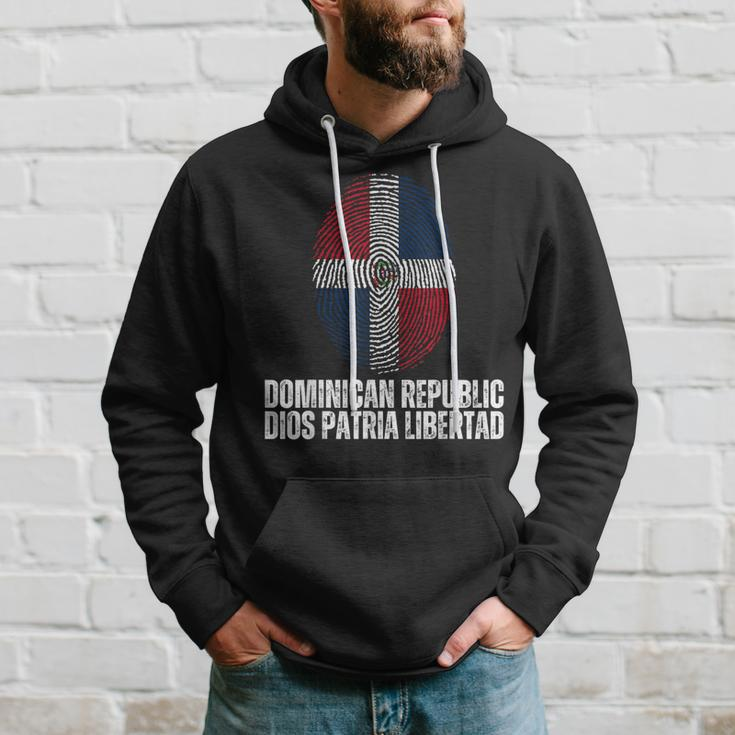 Dominican Republic Dios Patria Libertad Hoodie Gifts for Him