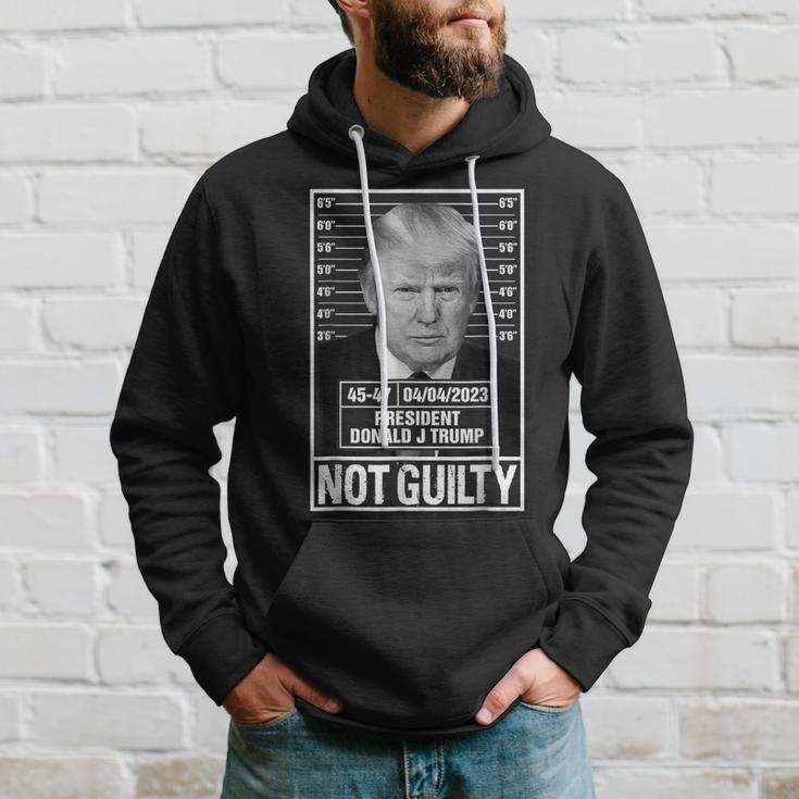 Donald Trump Police Shot Not Guilty 45-47 President Hoodie Gifts for Him