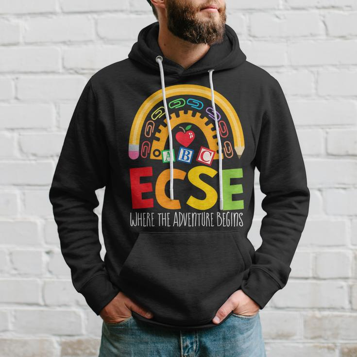 Early Childhood Special Education Sped Ecse Crew Squad Hoodie Gifts for Him