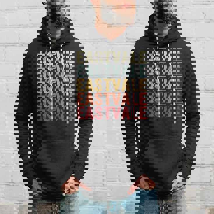 Eastvale California Eastvale Ca Retro Vintage Text Hoodie Gifts for Him