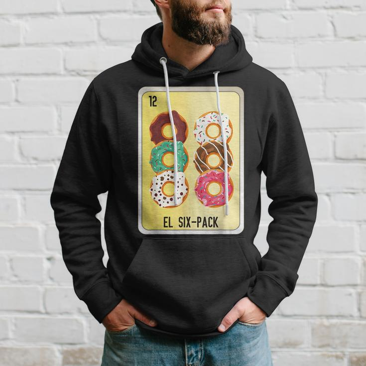 El Six-Pack Mexican Slang Chicano Bingo Cards Hoodie Gifts for Him