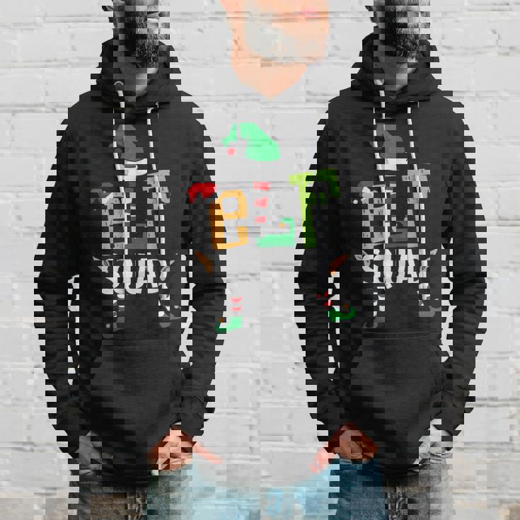 Elf Squad Elves Family Christmas Matching Couple X-Mas Hoodie Gifts for Him