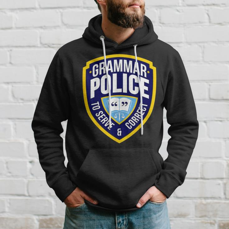 English Grammar Police Sarcasm Quotes Literary Hoodie Gifts for Him