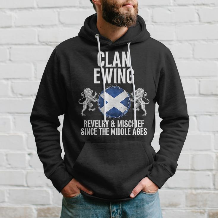 Ewing Clan Scottish Family Name Scotland Heraldry Hoodie Gifts for Him