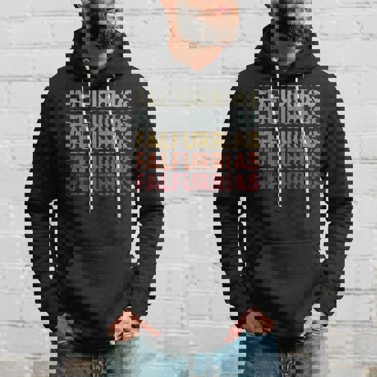 Falfurrias Texas Falfurrias Tx Retro Vintage Text Hoodie Gifts for Him