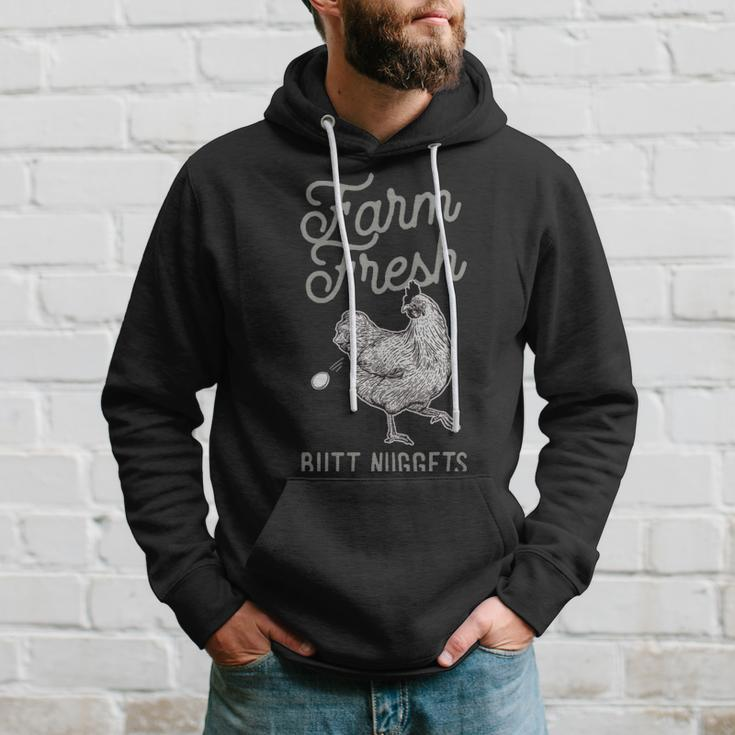 Farm Fresh Butt Nuggets - Farm Fresh Butt Nuggets Hoodie Gifts for Him