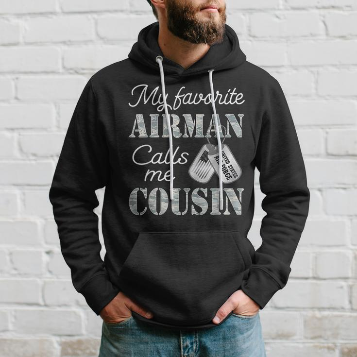My Favorite Airman Calls Me Cousin Air Force Graduation Hoodie Gifts for Him