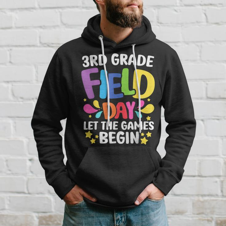 Field Day 2023 Students Field Day 3Rd Grade Let Games Begin Hoodie Gifts for Him