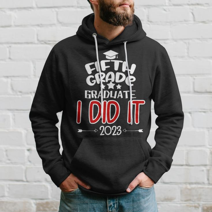 Fifth Grade Graduate 2023 I Did It Proud 5Th Grade Boy Girl Hoodie Gifts for Him