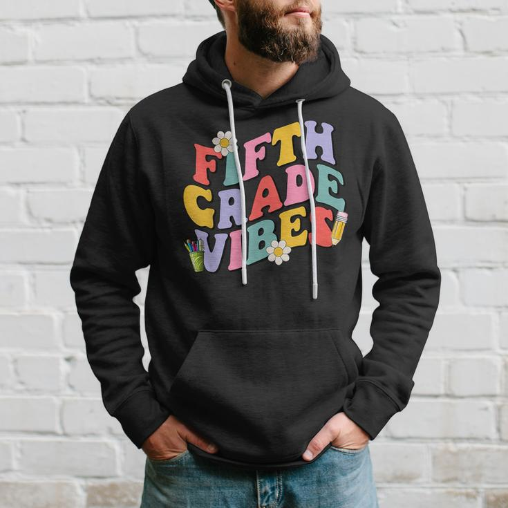Fifth Grade Vibes Back To School 5Th Grade Team 1St Day Hoodie Gifts for Him