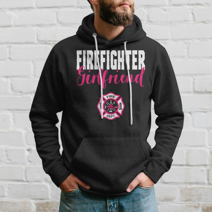 Firefighter Girlfriend For Support Of Your Fireman Hoodie Gifts for Him