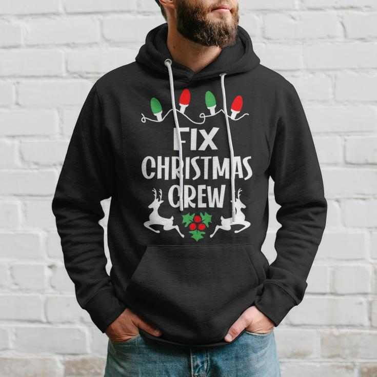 Fix Name Gift Christmas Crew Fix Hoodie Gifts for Him