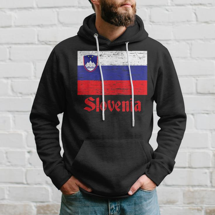 Flag Of Slovenia Slovenian Flag Pride Hoodie Gifts for Him