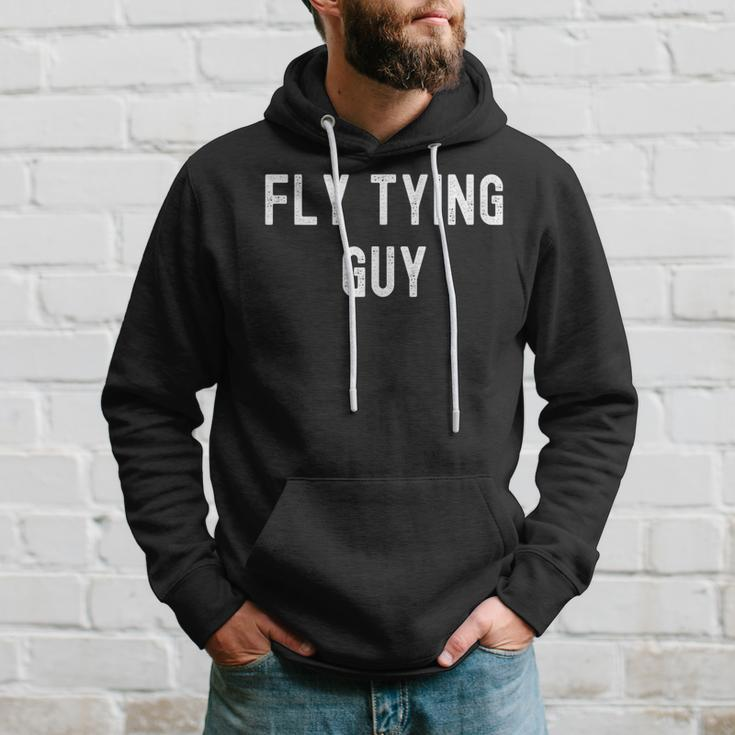 Fly Tying Lover Fly Tying Guy Hoodie Gifts for Him