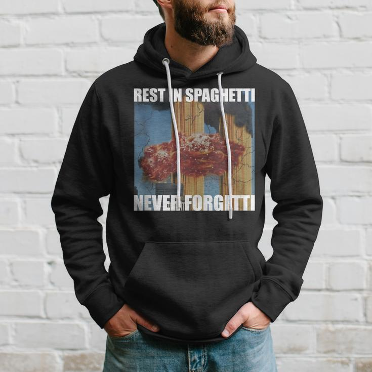 Never Forgetti Rest In Spaghetti Meme Rip Hoodie Gifts for Him