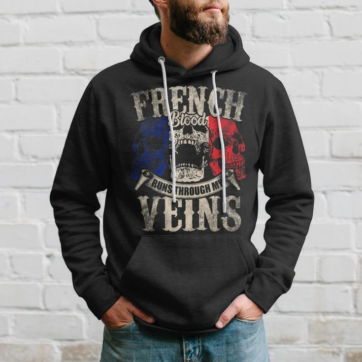 French Blood Runs Through My Veins Hoodie Gifts for Him