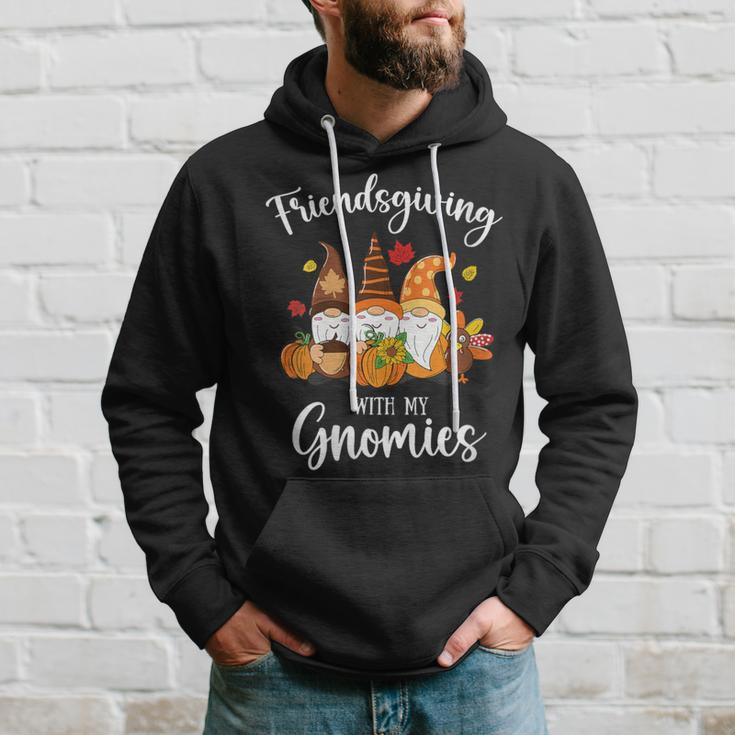 Friendsgiving With My Gnomies Thanksgiving Three Gnomes Hoodie Gifts for Him