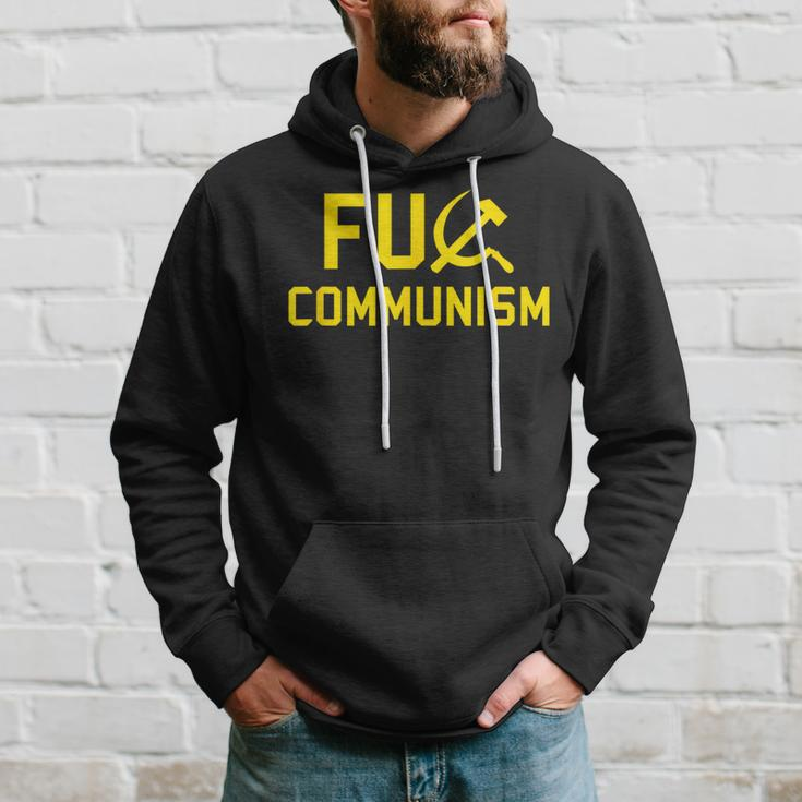 Fu Communism Anti-Communist Protest Hoodie Gifts for Him