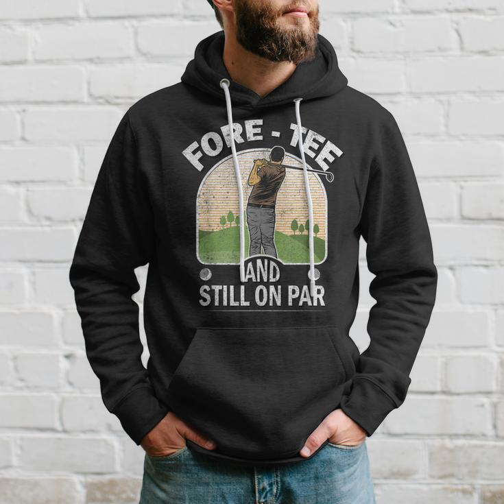 Funny 40Th Birthday Golfer Gifts Turning 40 Year Old Golfing Hoodie Gifts for Him